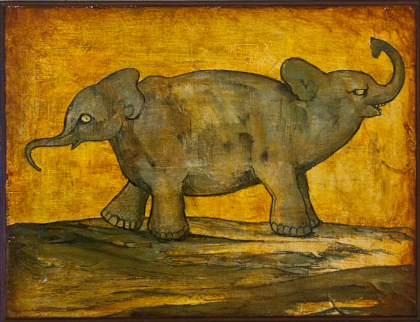Two Headed-Elephant by Liz Parrish