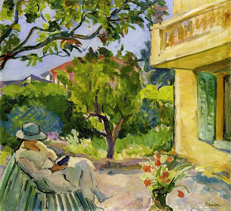 garden painting by Lebasque