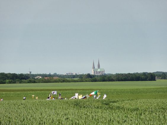 Irish pilgrimage to Chartres Cathedral. via irishpilgrimagechartres.blogspot