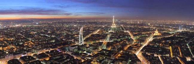 Paris Night by Benh Lieu Song. 