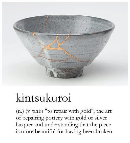 Smithereens, part 1 — Kintsukuori & Wabi-Sabi