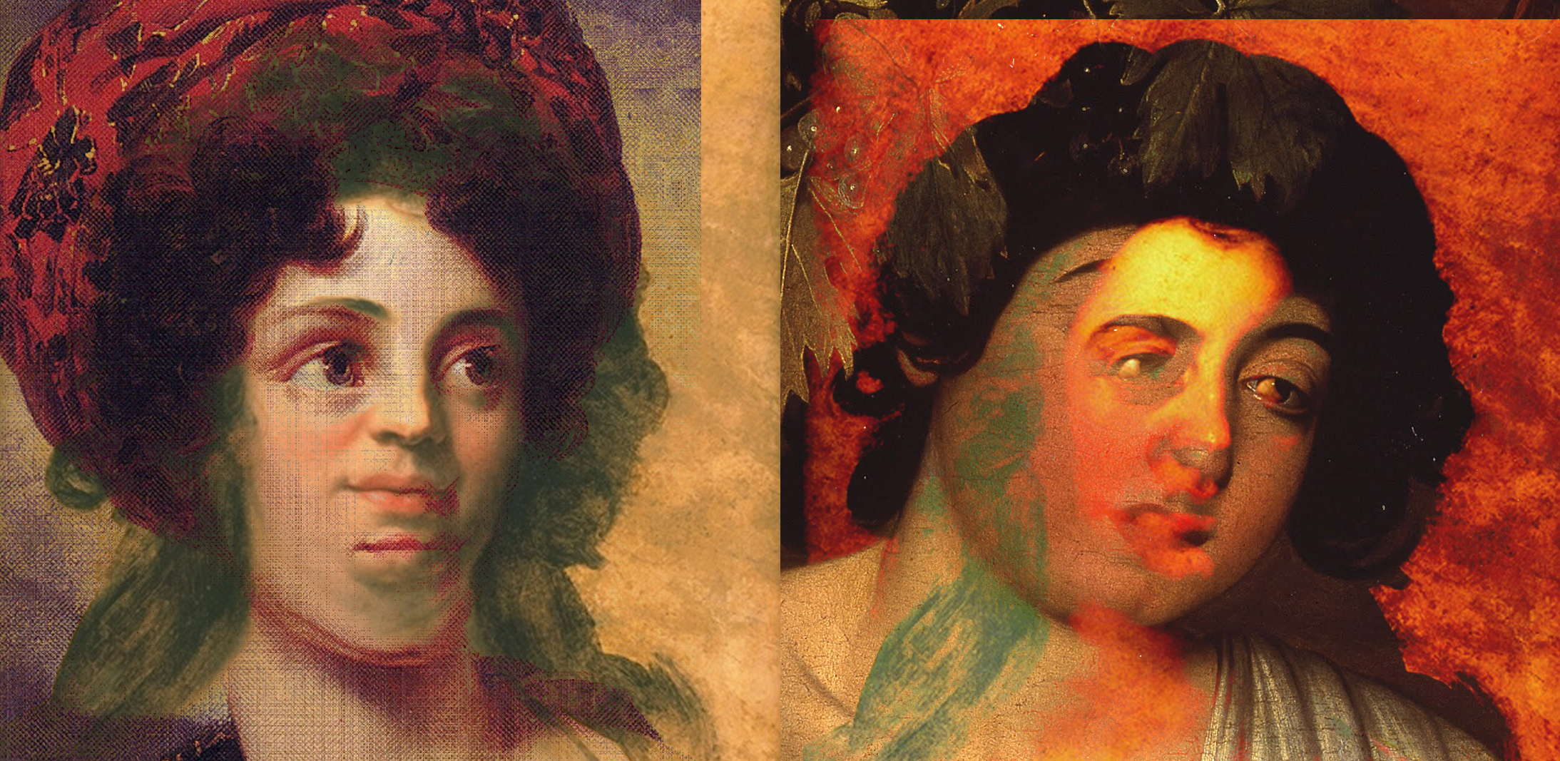 “Old Masters,” Layered Faces